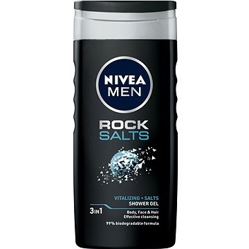 Nivea spg. for Men Rock salt 250ml - Kosmetika Pro muže Péče o tělo Sprchové gely